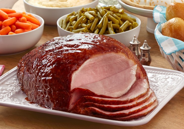 Golden Corral Holiday Sliced Ham Meal
