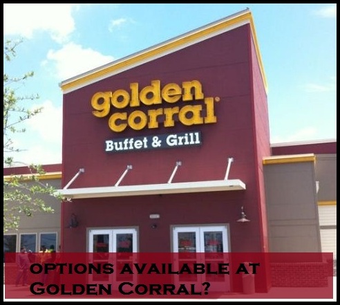 What are the dessert options available at Golden Corral?